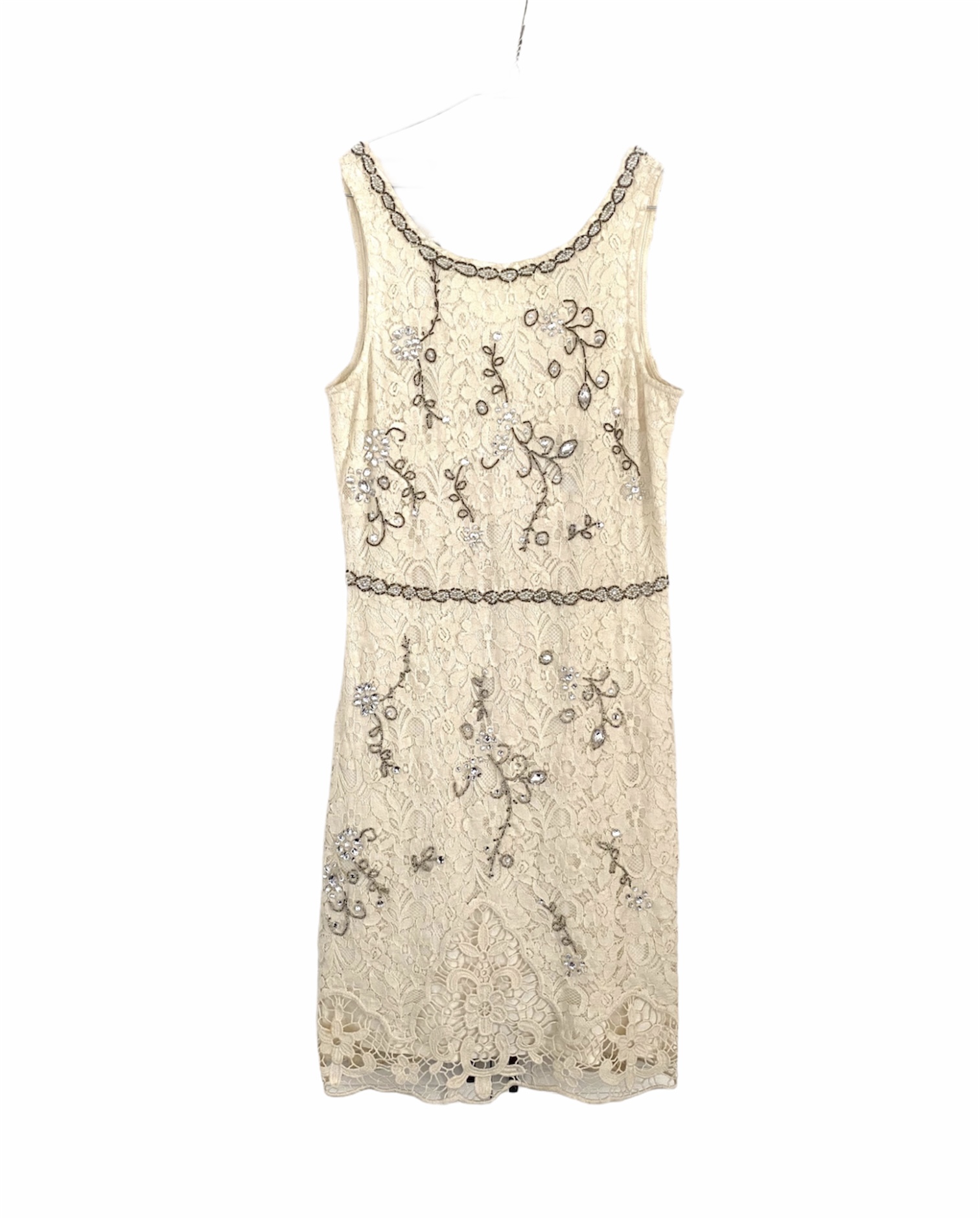 Forever New Lace Jewelled Dress - Size 8 - The Re: Club