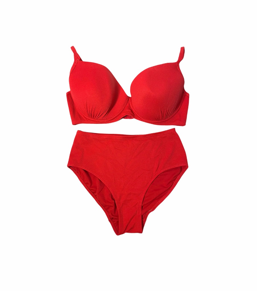 Anko Red Bikini Set - Size 10-12 - The Re: Club